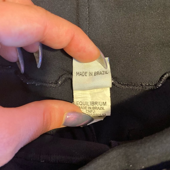 Equilibrium dance pants with silver loops - Picture 11 of 15